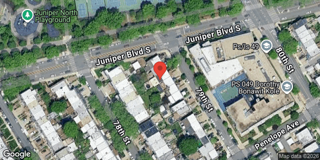 Aerial map of 63-40 79 STREET, Queens