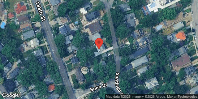 Aerial map of 86-20 SANTIAGO STREET, Queens