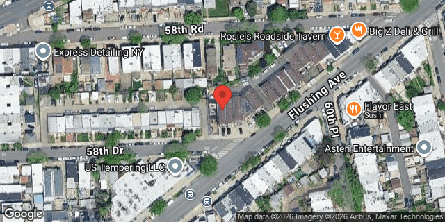 Aerial map of 59-51 58 DRIVE, Queens