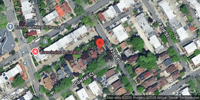 Aerial map of 81-33 COWLES COURT, Queens