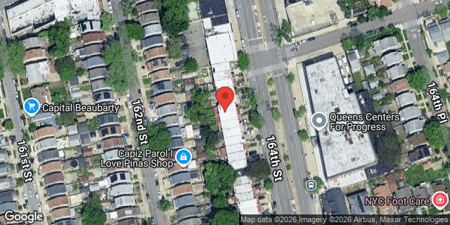 Aerial map of 80-44 164 STREET, Queens