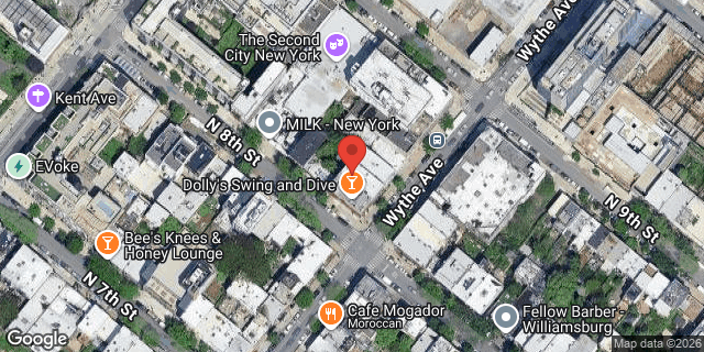 Aerial map of 144 WYTHE AVENUE, Brooklyn