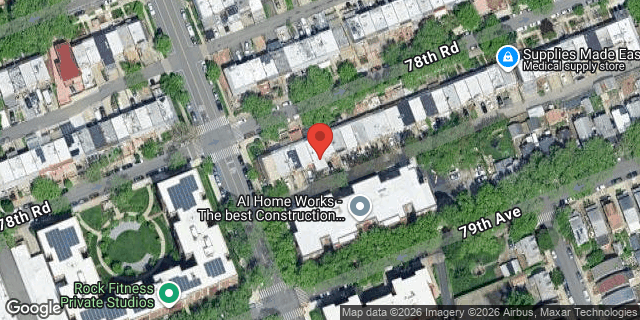 Aerial map of 150-08 78 ROAD, Queens