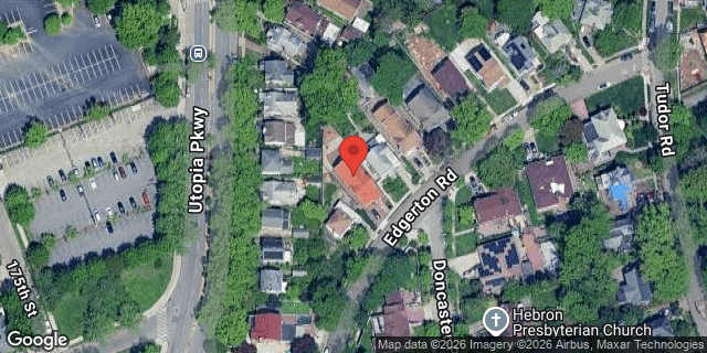 Aerial map of 177-31 EDGERTON ROAD, Queens
