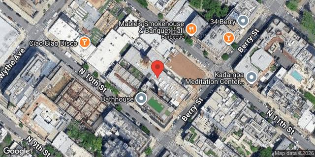 Aerial map of 111 NORTH 10 STREET, Brooklyn