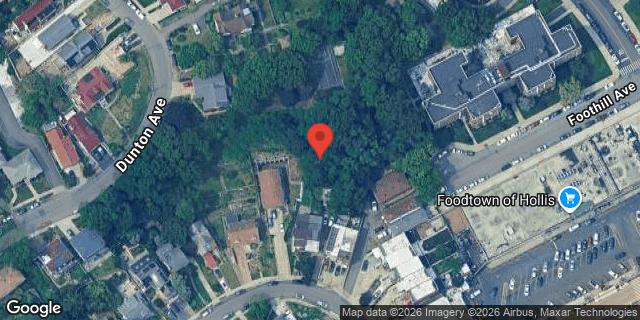 Aerial map of 198-63 FOOTHILL AVENUE, Queens