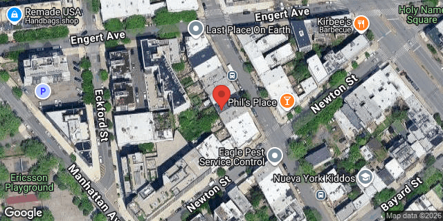 Aerial map of 517 GRAHAM AVENUE, Brooklyn