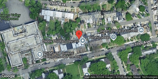 Aerial map of 138-29 77 AVENUE, Queens
