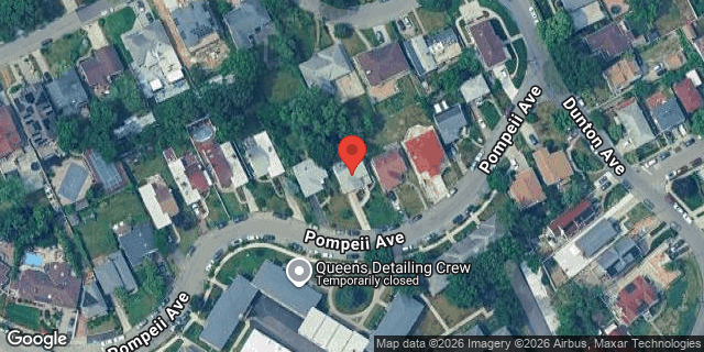 Aerial map of 198-43 POMPEII AVENUE, Queens