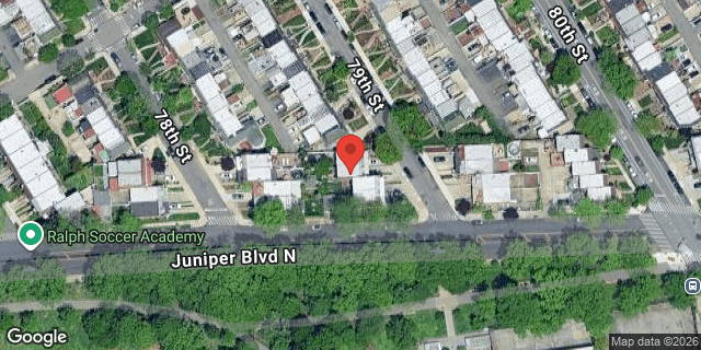 Aerial map of 62-40 79 STREET, Queens