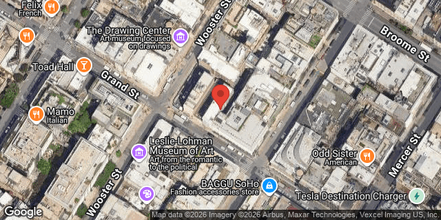Aerial map of 78 GRAND STREET, Manhattan