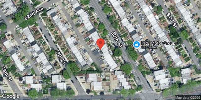 Aerial map of 62-32 80 STREET, Queens
