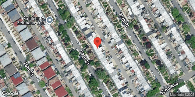 Aerial map of 61-49 77 STREET, Queens