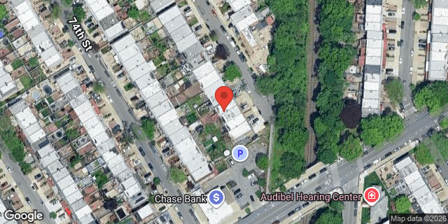 Aerial map of 60-60 75 STREET, Queens