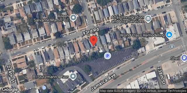 Aerial map of 224-42 93 ROAD, Queens