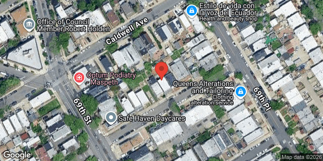 Aerial map of 69-25 59 ROAD, Queens