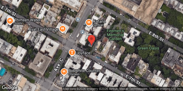 Aerial map of 235 EAST 7 STREET, Manhattan