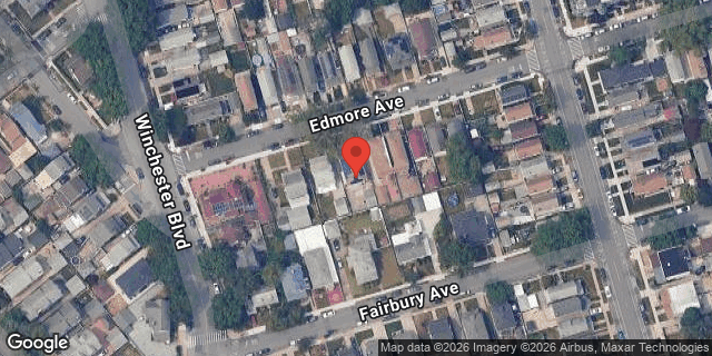 Aerial map of 221-28 EDMORE AVENUE, Queens