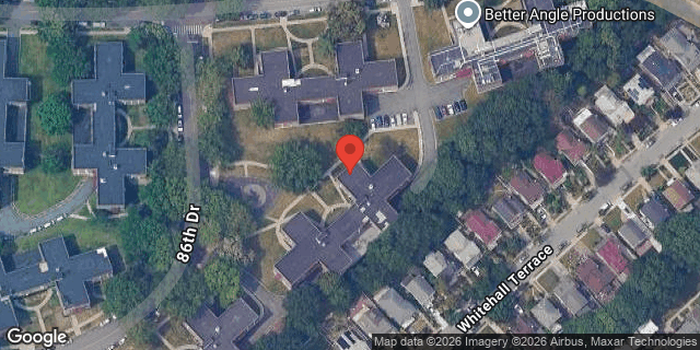 Aerial map of 210-10 GRND CNTRL PKWY SR E, Queens