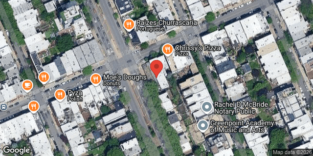 Aerial map of 138 NASSAU AVENUE, Brooklyn