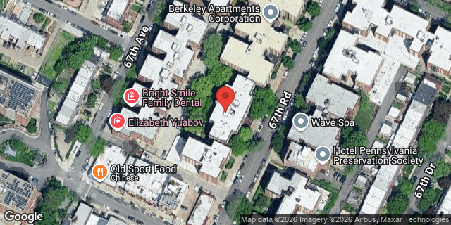 Aerial map of 99-21 67 ROAD, Queens