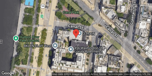 Aerial map of 530 CANAL STREET, Manhattan