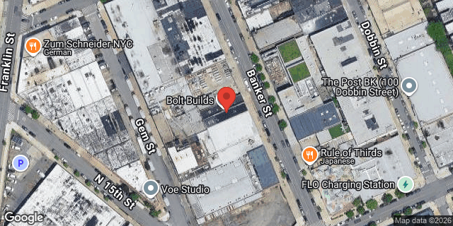 Aerial map of 200 BANKER STREET, Brooklyn