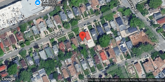 Aerial map of 176-56 80 ROAD, Queens
