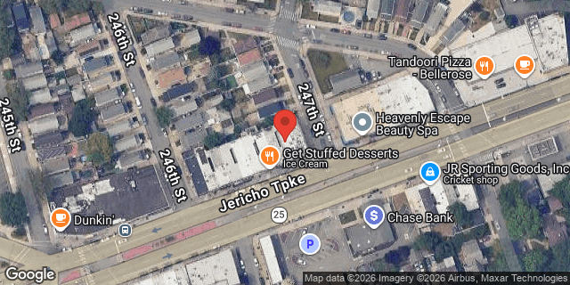 Aerial map of 246-17 JERICHO TURNPIKE, Queens