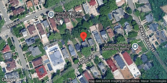 Aerial map of 184-41 TUDOR ROAD, Queens