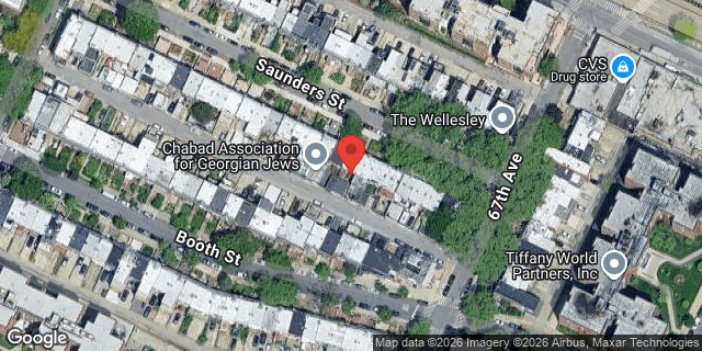 Aerial map of 66-44 SAUNDERS STREET, Queens