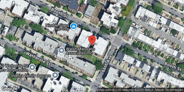 Aerial map of 65-84 BOOTH STREET, Queens