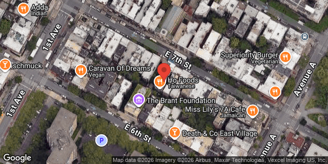 Aerial map of 110 EAST 7 STREET, Manhattan