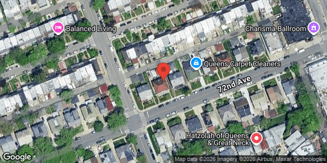 Aerial map of 141-09 72 AVENUE, Queens