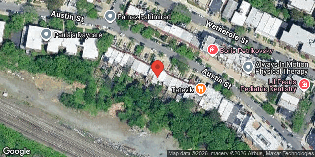 Aerial map of 64-44 AUSTIN STREET, Queens