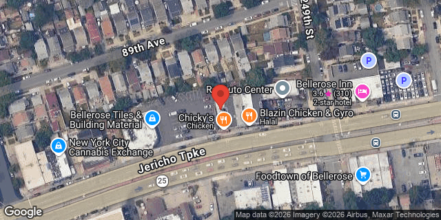 Aerial map of 248-43 JERICHO TURNPIKE, Queens