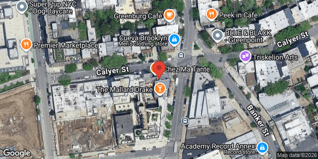 Aerial map of 47 FRANKLIN STREET, Brooklyn