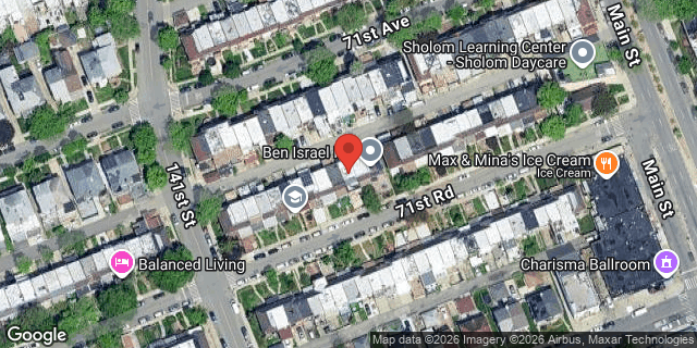 Aerial map of 141-21 71 ROAD, Queens