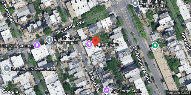 Aerial map of 236 ECKFORD STREET, Brooklyn