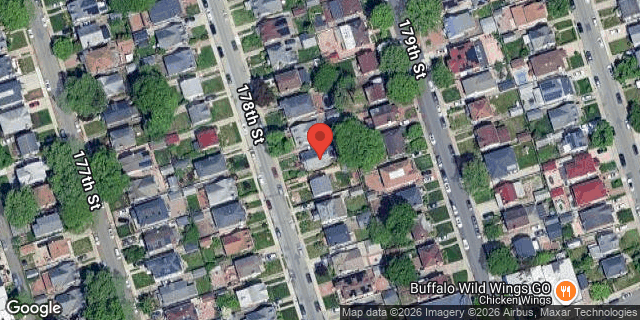 Aerial map of 75-55 178 STREET, Queens