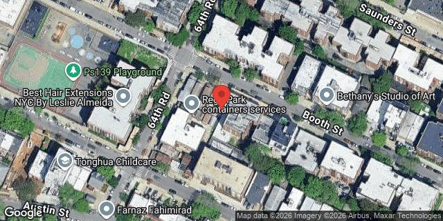Aerial map of 64-42 BOOTH STREET, Queens