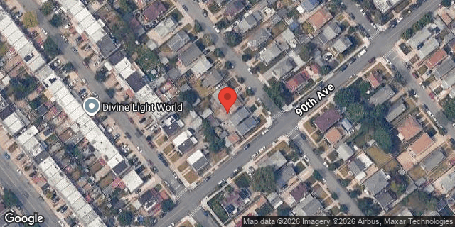 Aerial map of 89-92 221 STREET, Queens