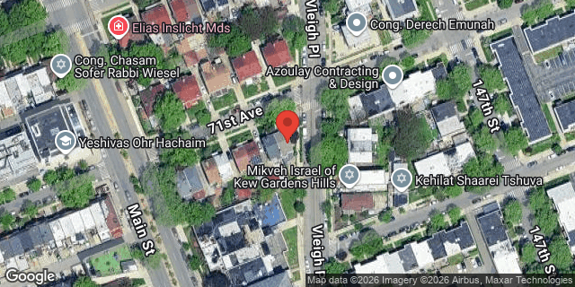 Aerial map of 144-22 71 AVENUE, Queens