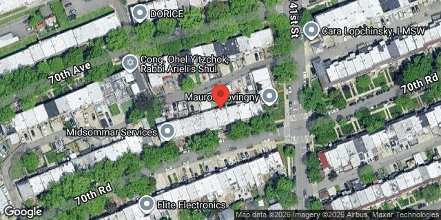 Aerial map of 137-73 70 ROAD, Queens
