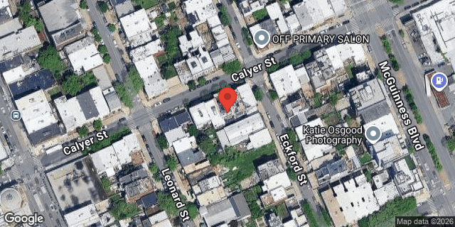 Aerial map of 202 CALYER STREET, Brooklyn