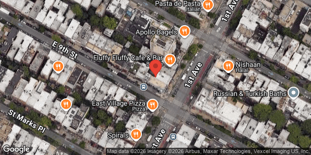Aerial map of 149 1 AVENUE, Manhattan