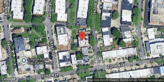 Aerial map of 71-60 162 STREET, Queens