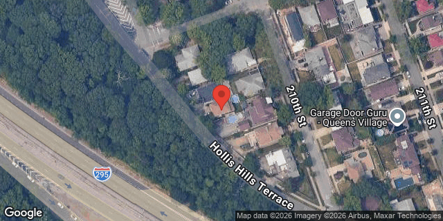 Aerial map of 85-17 HOLLIS HILLS TERRACE, Queens