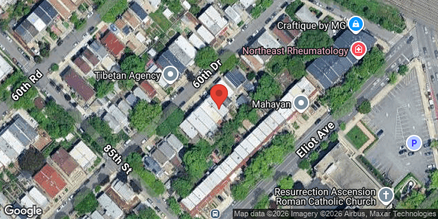 Aerial map of 85-20 60 DRIVE, Queens