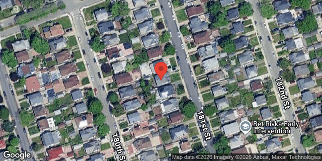 Aerial map of 75-28 181 STREET, Queens